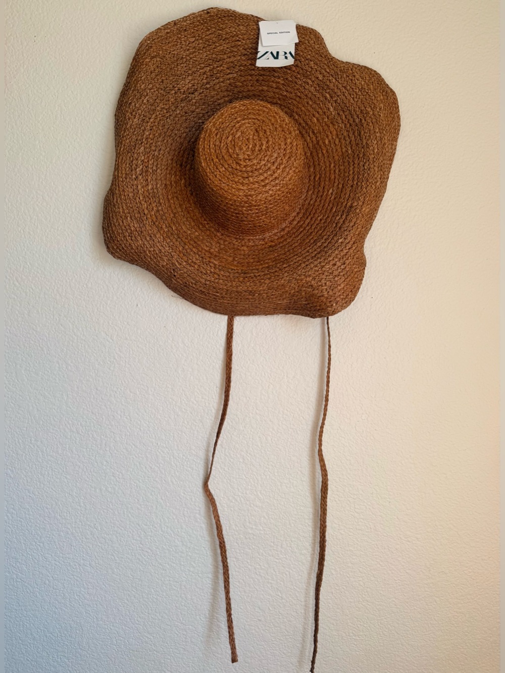 ZARA Woven Straw Sun Hat